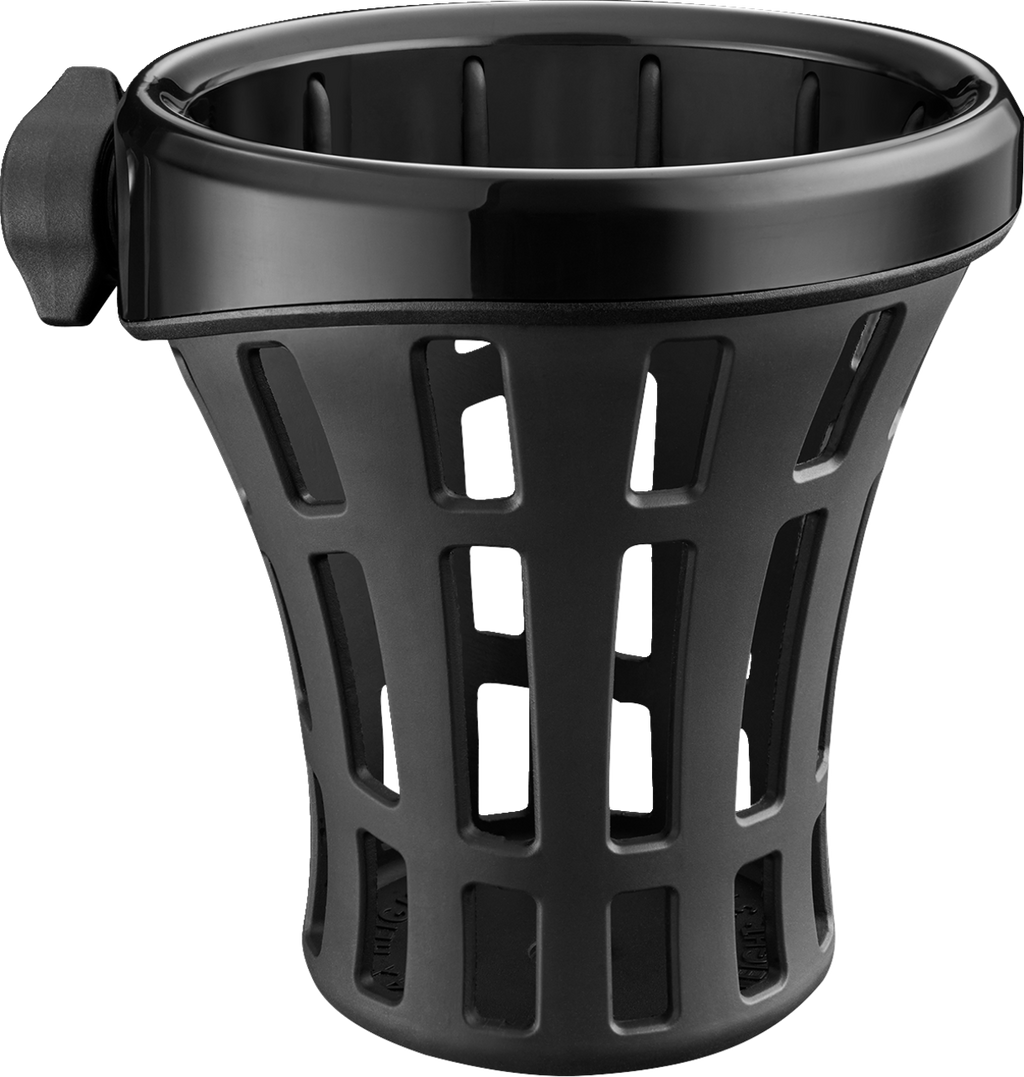 Ciro Holder Drink Big Ass Gen 2 Blk, H-bar Mount 7/8', 1' - Black