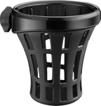 Ciro Holder Drink Big Ass Gen 2 Blk, H-bar Mount 7/8', 1' - Black
