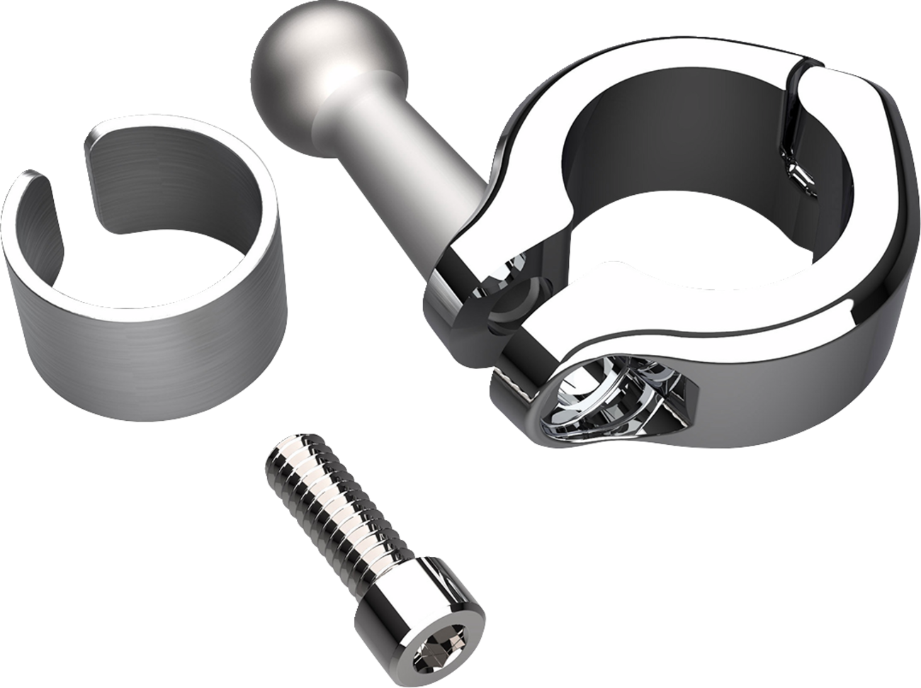 Ciro Clamp Aluminum 1-1/2' Gen 2 Chrome