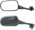Parts Unlimited Mirror, Honda Lh Ea - Black