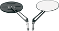 Drag Specialties Stealth I Mirrors - Black