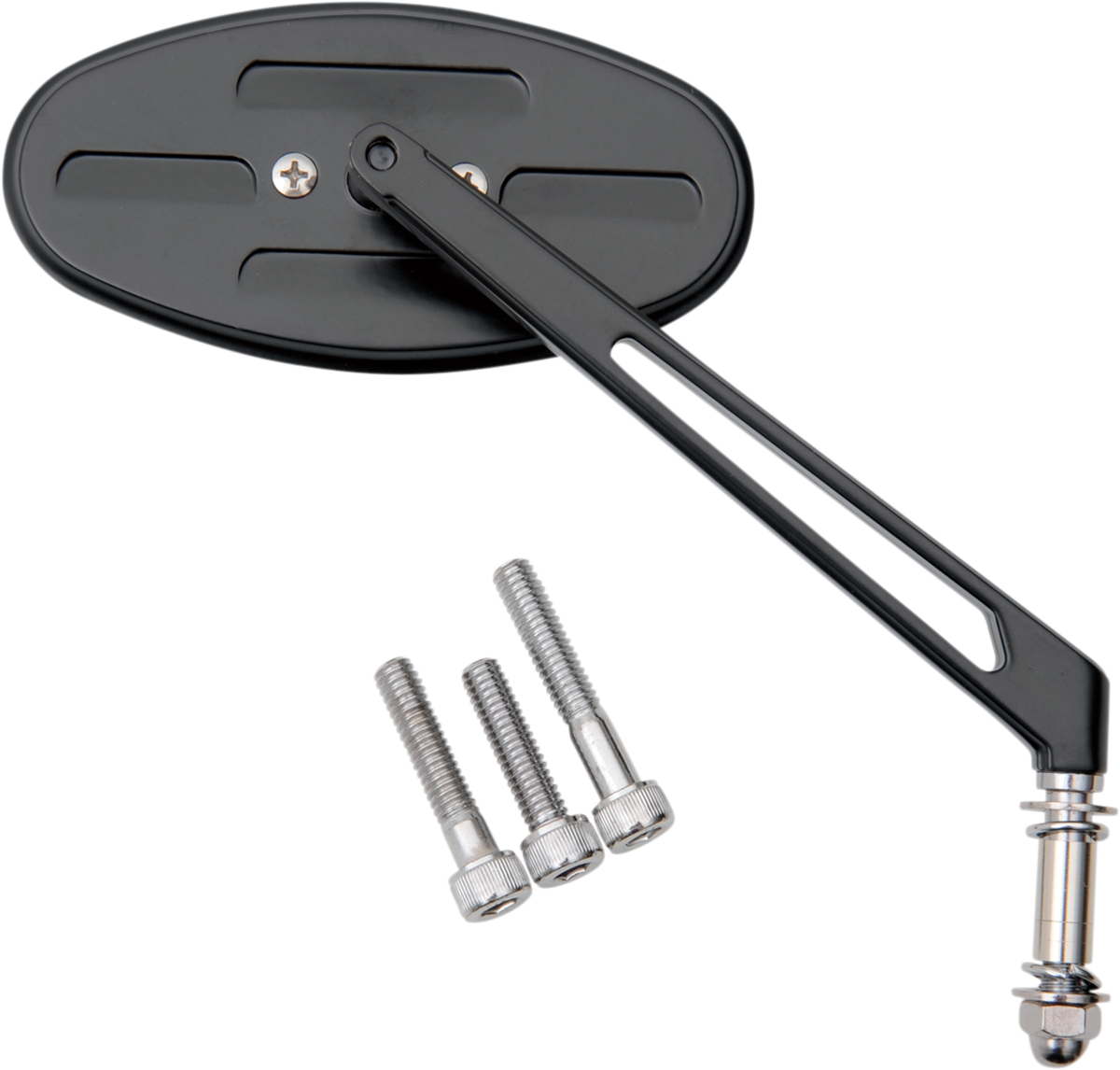 Drag Specialties Blu Stlth I Mirrors - Black