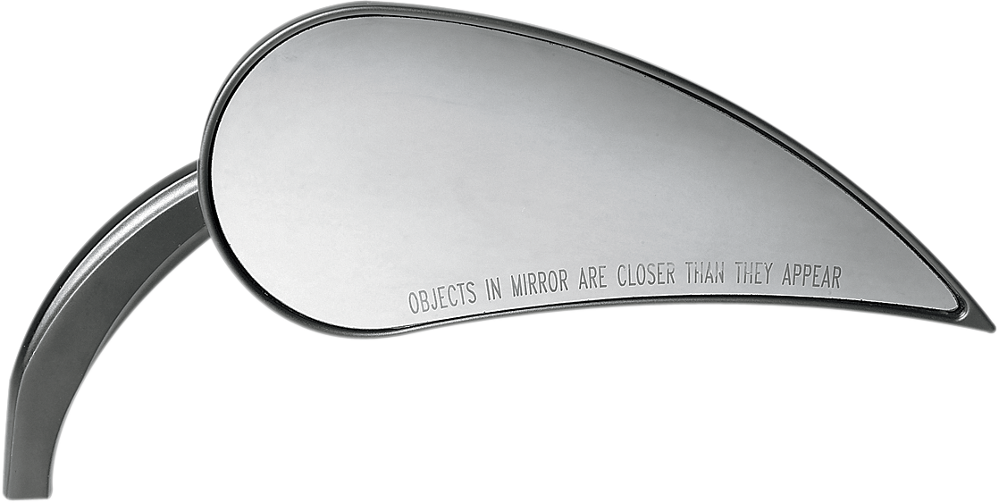 Arlen Ness Rad 3 T-drop Mirrors - Red Black