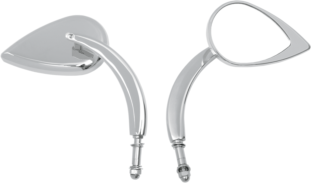 Drag Specialties T-drop Chr L. Stm Mirrors