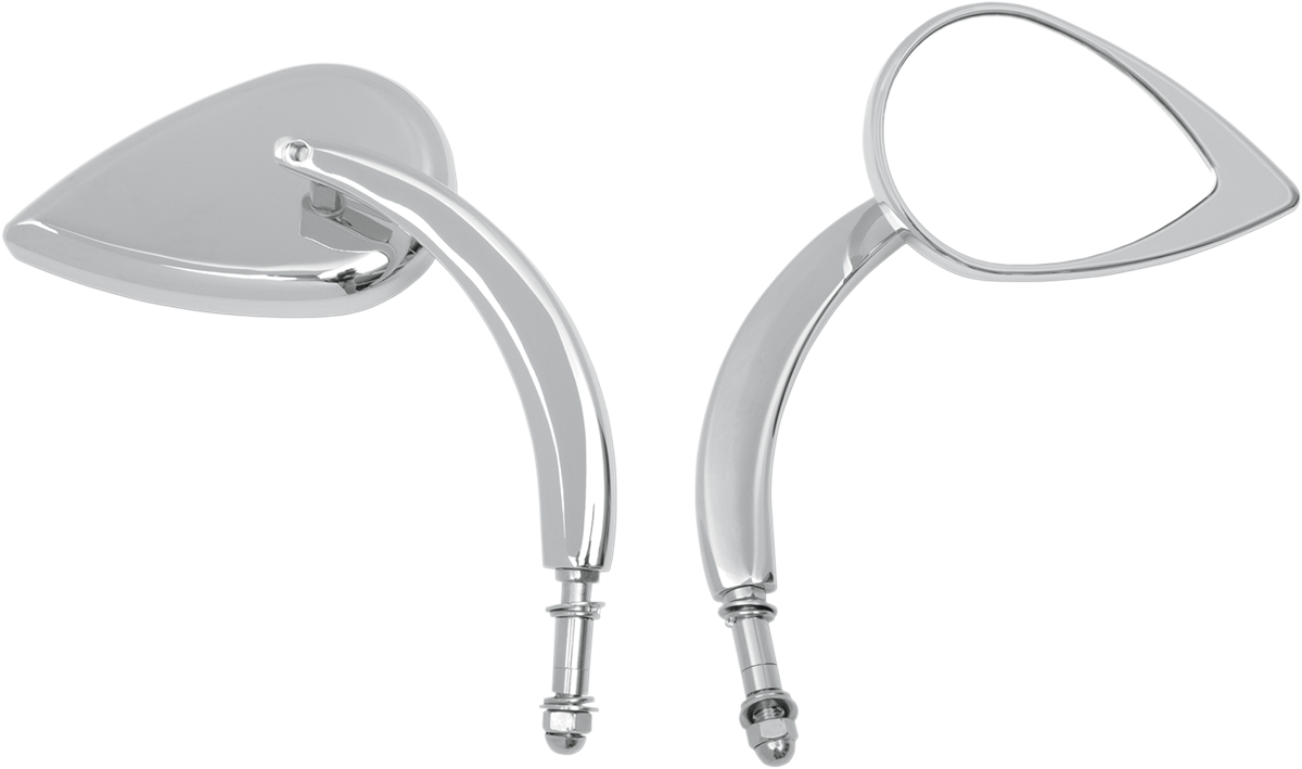 Drag Specialties T-drop Chr L. Stm Mirrors