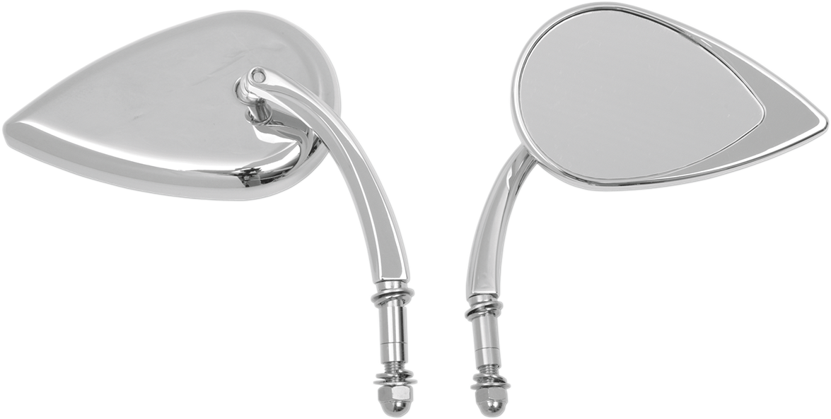 Drag Specialties T-drop Chr S. Stm Mirrors