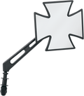 Drag Specialties Cross Air Stm Mirrors - Black