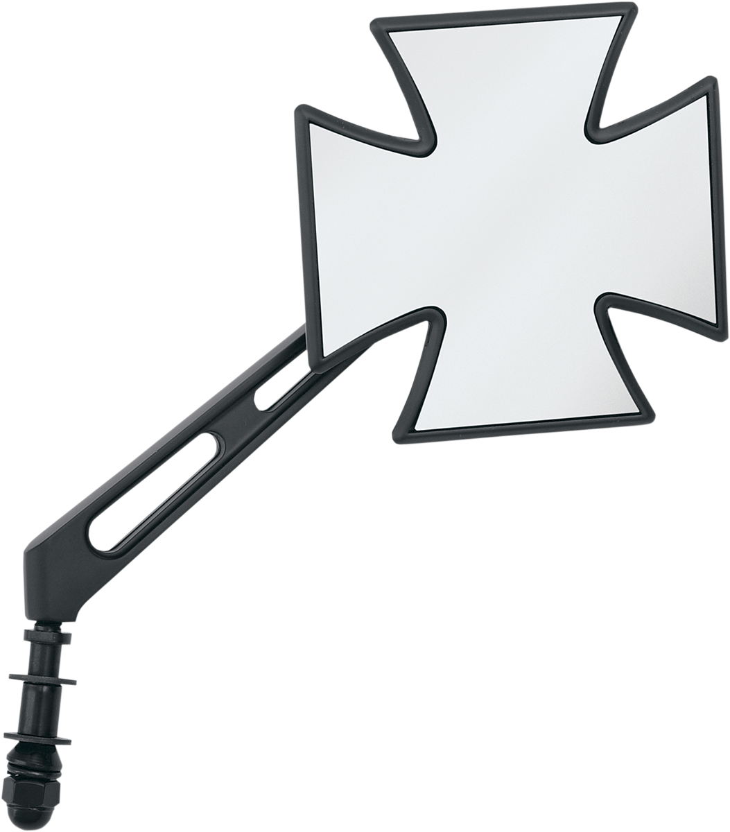 Drag Specialties Cross Air Stm Mirrors - Black