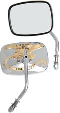 Drag Specialties Ltr Gold Pair Mirrors