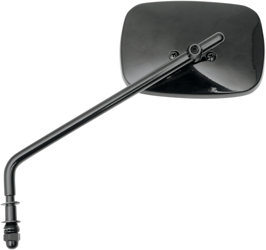 Drag Specialties Pln L-rdr Stem Mirrors - Black