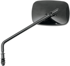 Drag Specialties Pln L-rdr Stem Mirrors - Black