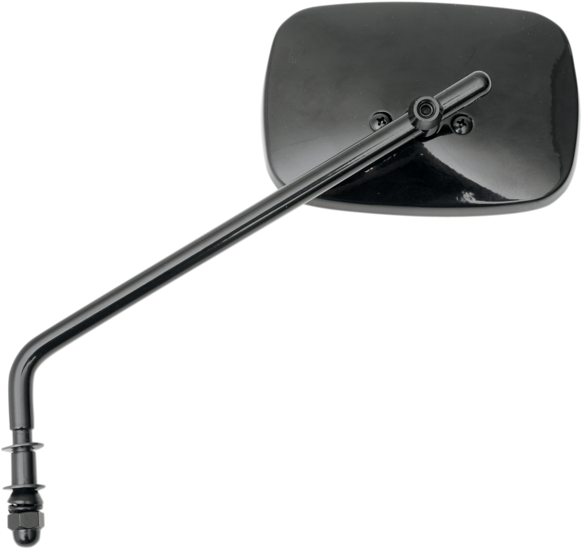 Drag Specialties Pln L-rdr Stem Mirrors - Black