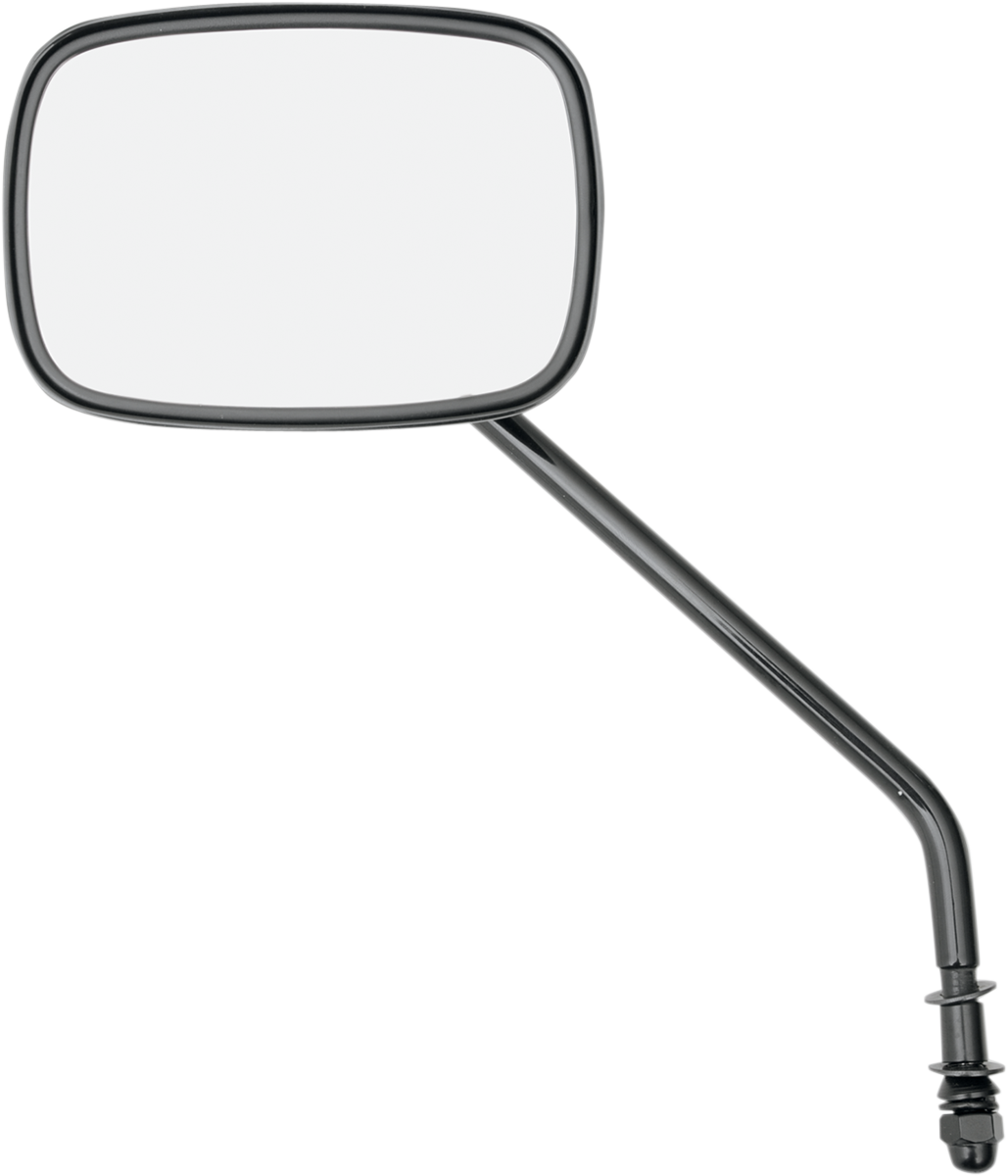Drag Specialties Pln Long Stem Mirrors - Black