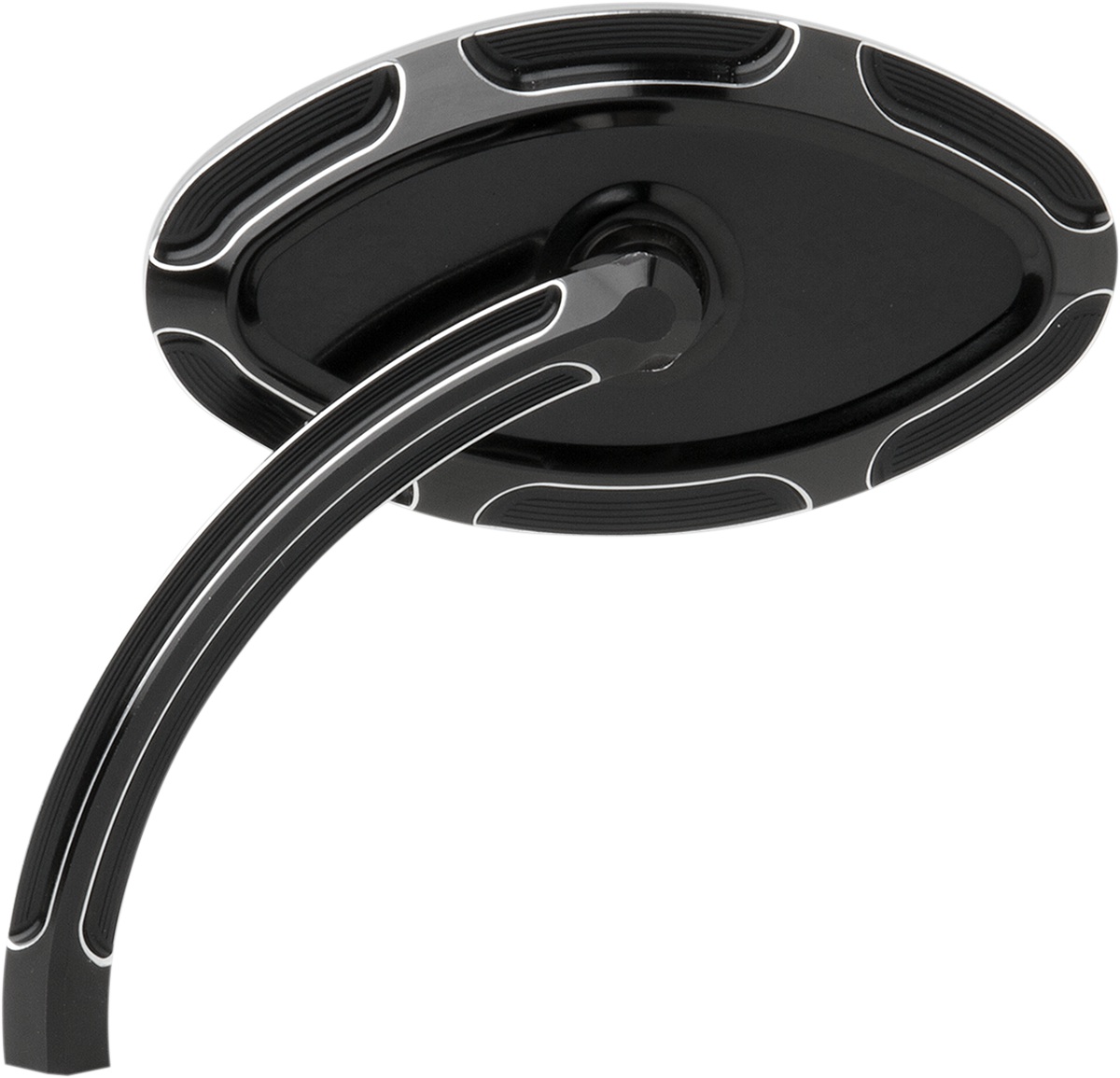 Arlen Ness Bvld Cat Lf Blk Sh Mirrors