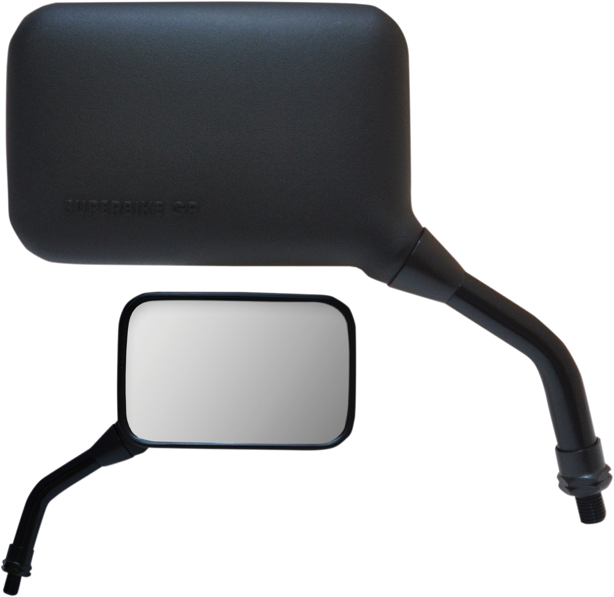 Parts Unlimited Pu Ax Blk Comp Rhy Mirrors
