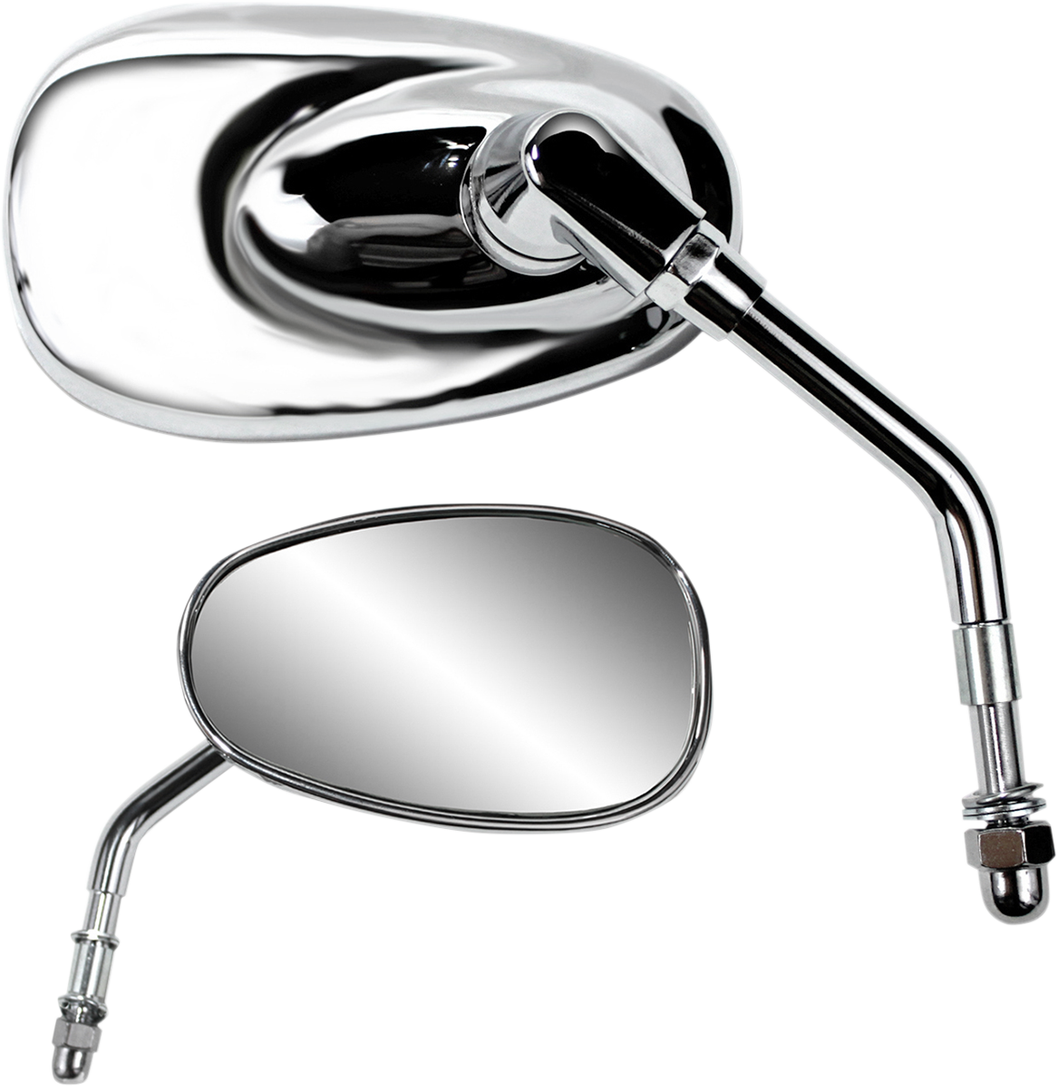 Parts Unlimited Pu Mini Oval Har. Mirrors