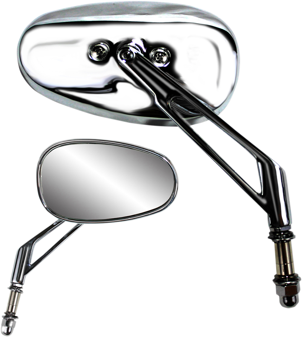 Parts Unlimited Pu Short Stem Har Mirrors