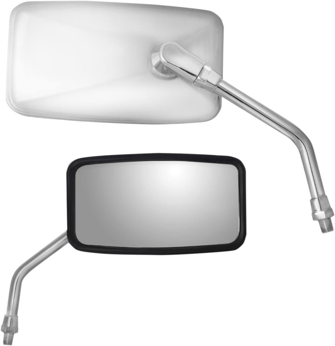 Parts Unlimited Pu S.s. Rect. Yam Mirrors