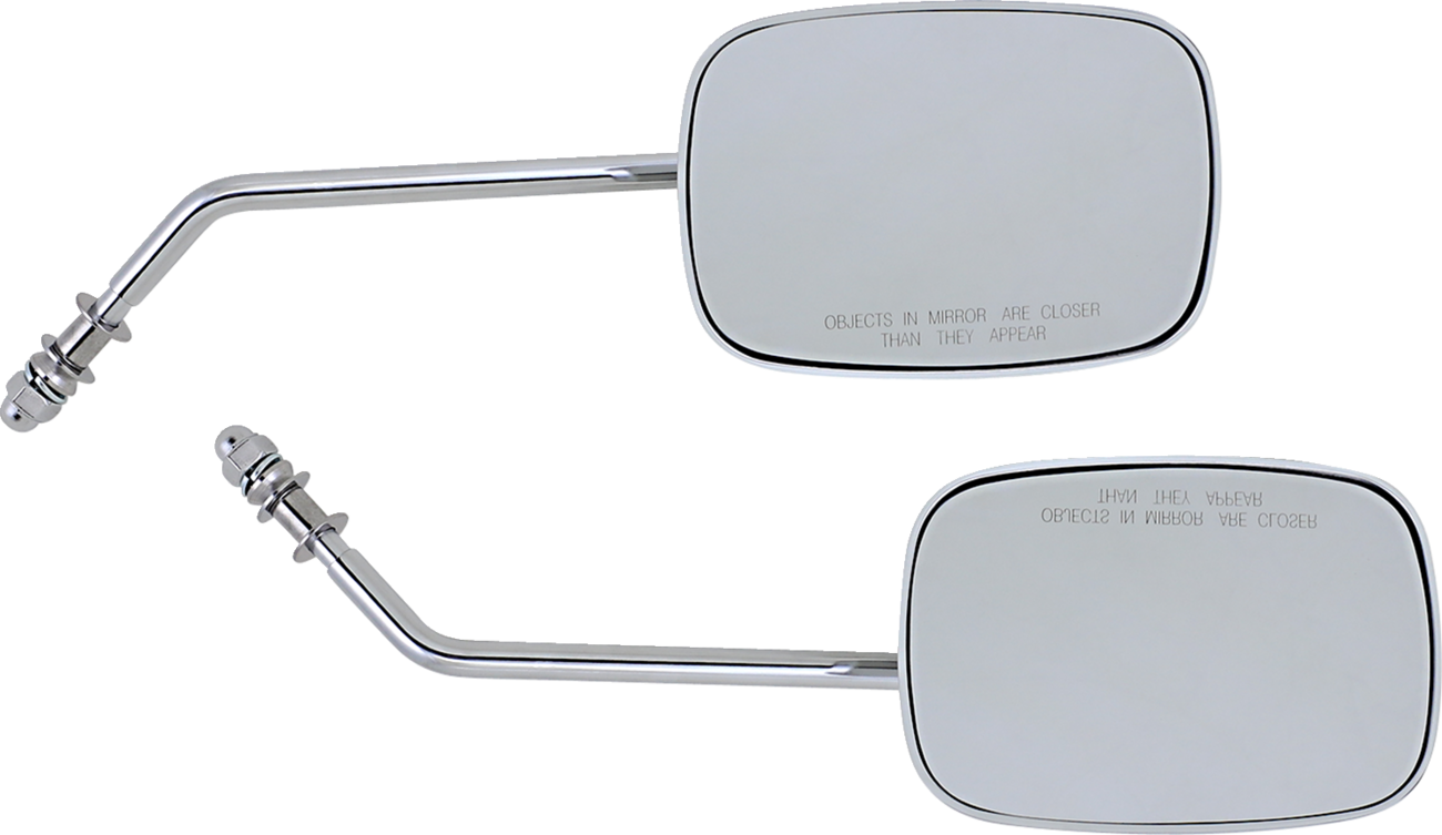 Drag Specialties Mirrors Rect Chr Long