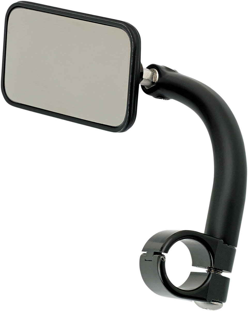 Biltwell Rec Clamp On 1' Mirrors - Black