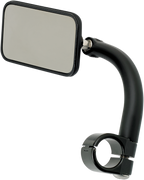 Biltwell Rec Clamp On 1' Mirrors - Black