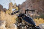 Biltwell Rec Clamp On 1' Mirrors - Black