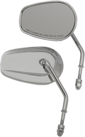 Drag Specialties Mirrors Repl Shrt Stm - Chrome
