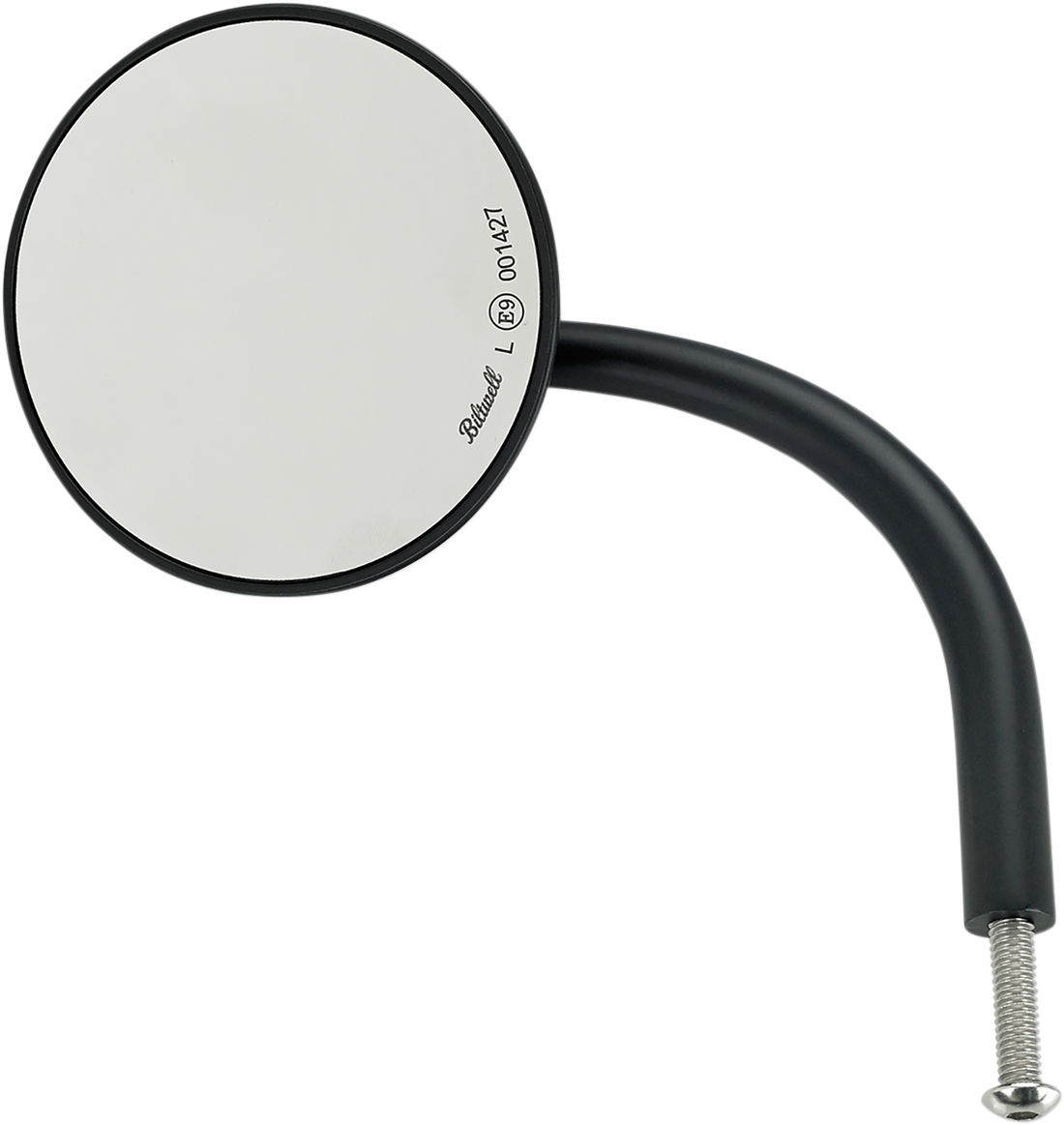 Biltwell Lg Round Hd Mirrors - Black