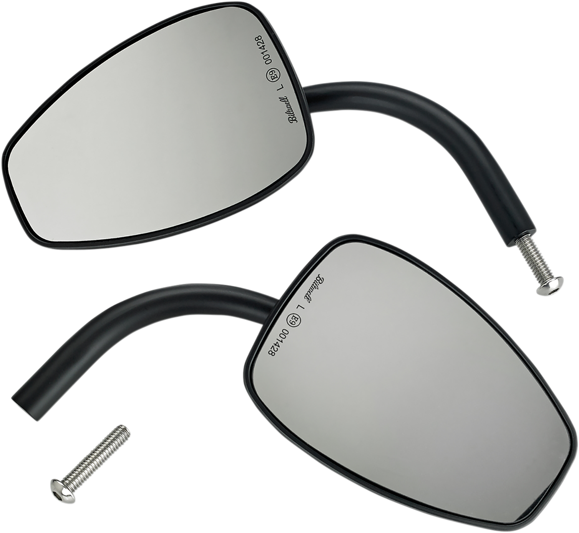 Biltwell T-drop F/hd Pr Mirrors - Black