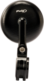 PUIG HI-TECH PARTS Mirror - Tracker - Rear View - Round - Black