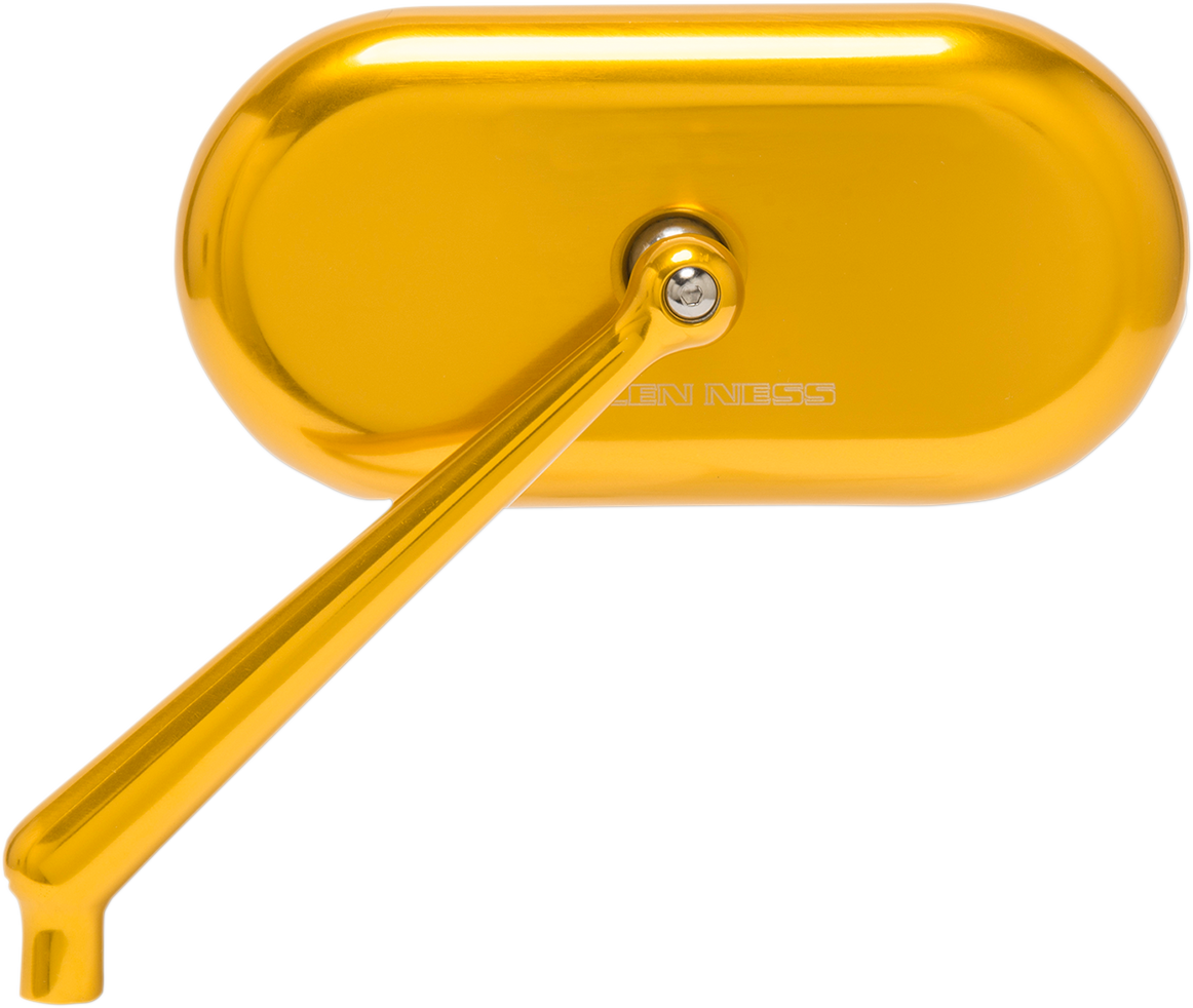 Arlen Ness Oval Gold Mirrors