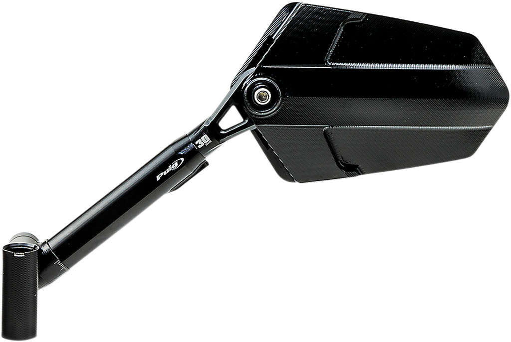 PUIG HI-TECH PARTS Mirror - Explorer - Side View - Left - Diamond - Black