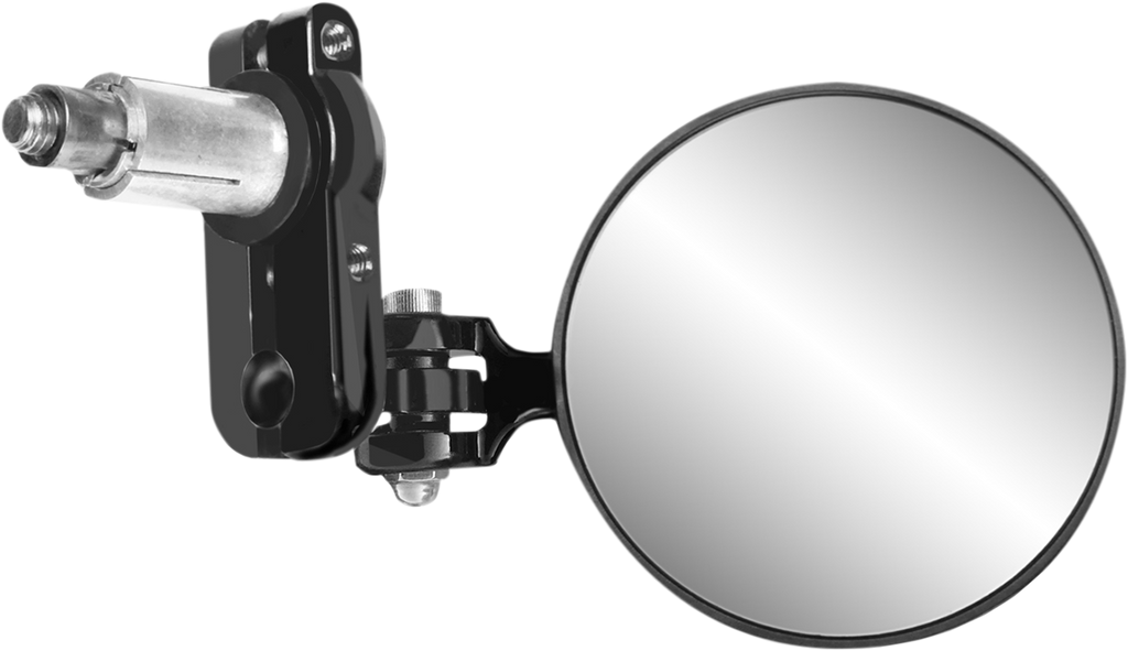 Parts Unlimited Pu Round Bar End Mirrors