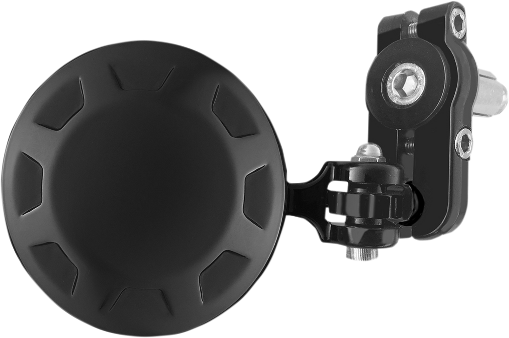 Parts Unlimited Pu Round Bar End Mirrors