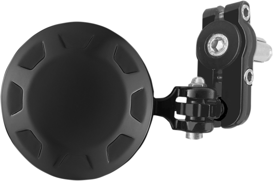 Parts Unlimited Pu Round Bar End Mirrors