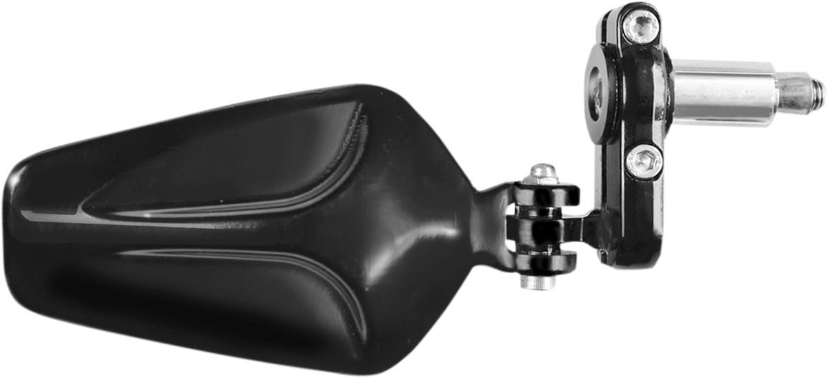 Parts Unlimited Pu Oval Bar End Mirrors