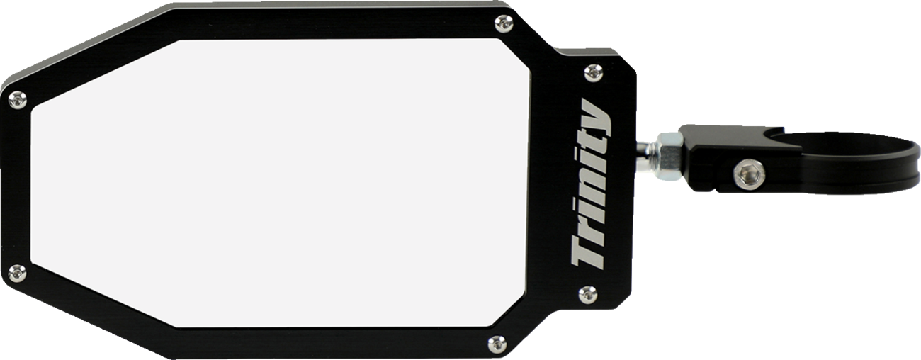 TRINITY RACING Mirror - Apex - Side View - Rectangle - Black