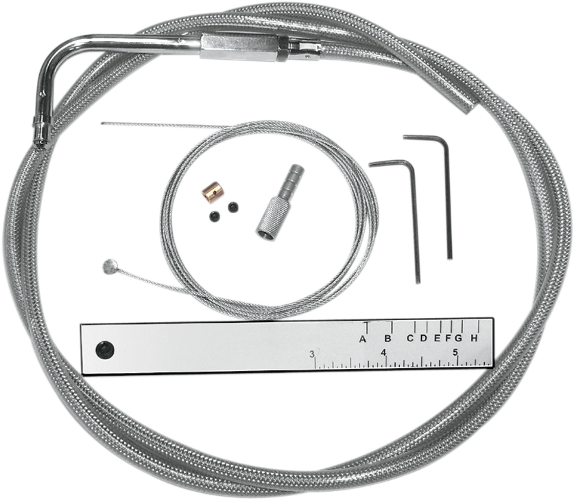 Magnum Shielding Cable Idle Byo Stnl 45DEG