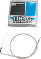 Drag Specialties CABLE,IDLE,BRAID,32.5'