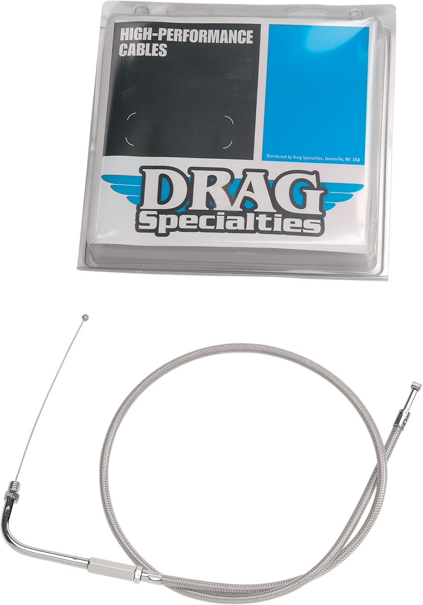 Drag Specialties CABLE,IDLE,BRAID,32.5'
