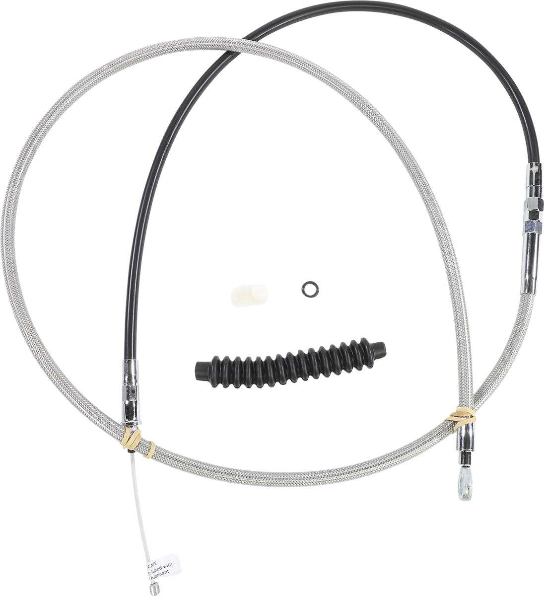 Drag Specialties Cable Clutch Stainls 74'