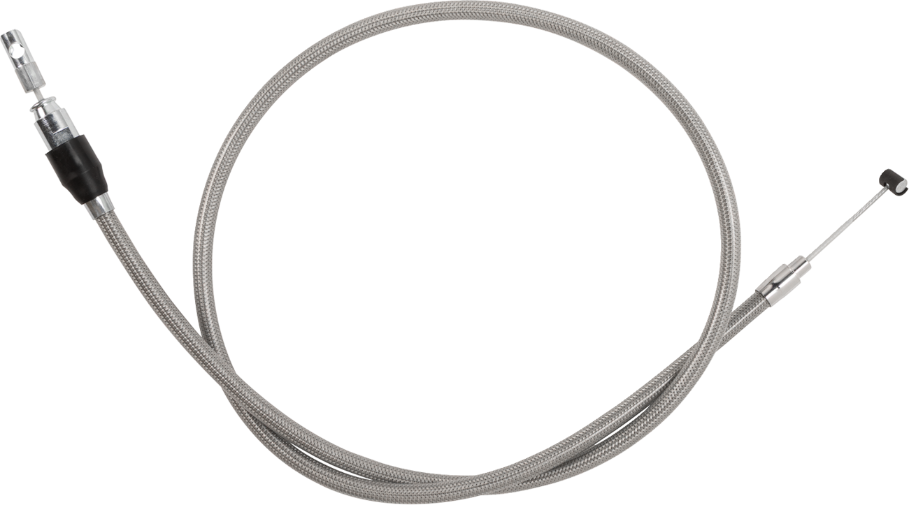 Drag Specialties Clutch Cable Quick Connect Stainless