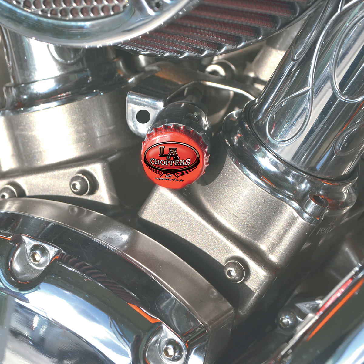 LA Choppers Knob Choke Bottle Cap