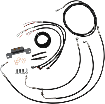 LA Choppers Cable Kit CB16' FL17+NOAB