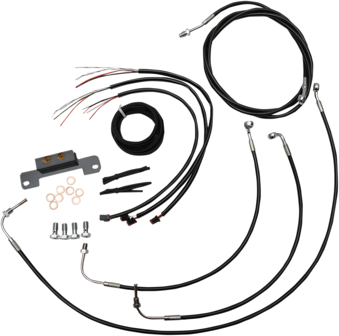 LA Choppers Cable Kit CB16' FL17+NOAB