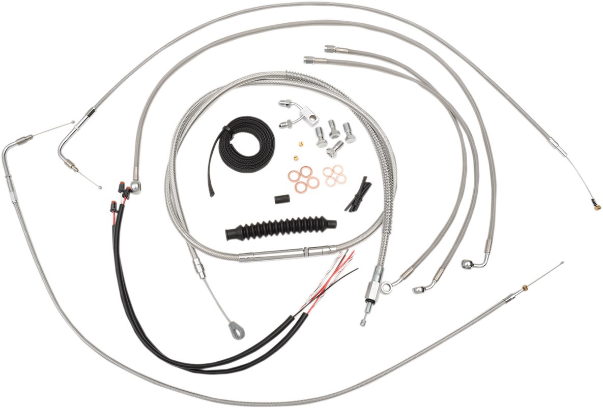 LA Choppers Cable Kt C12-14ABS 16FXSB