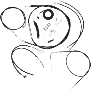 LA Choppers Cable Kt CB12-14ABS Fxsb