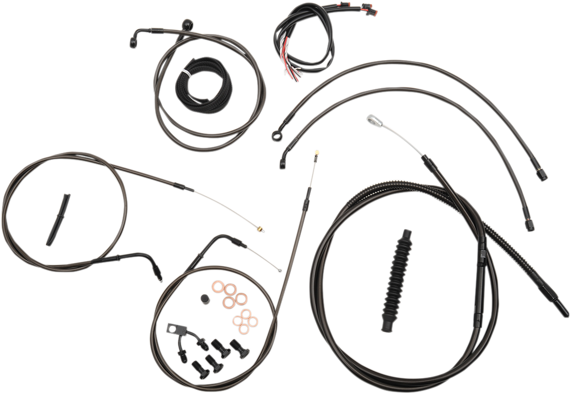 LA Choppers Cable Kt CM12-14ABS Fxsb