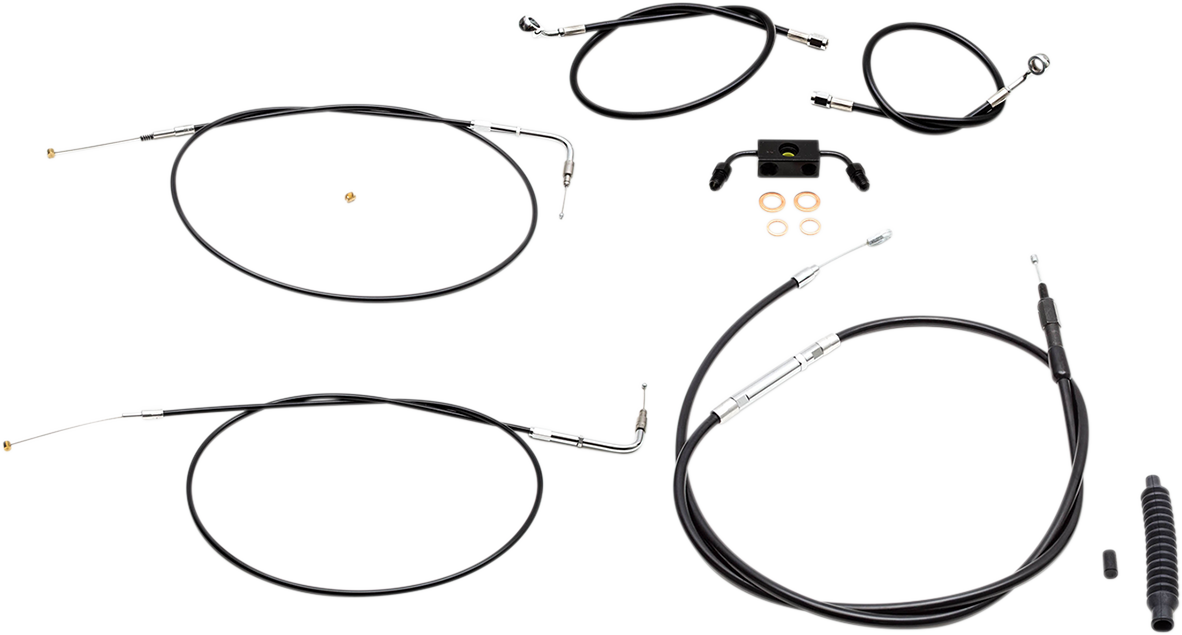 LA Choppers Cable Kit B12-14 Abs Fxdf