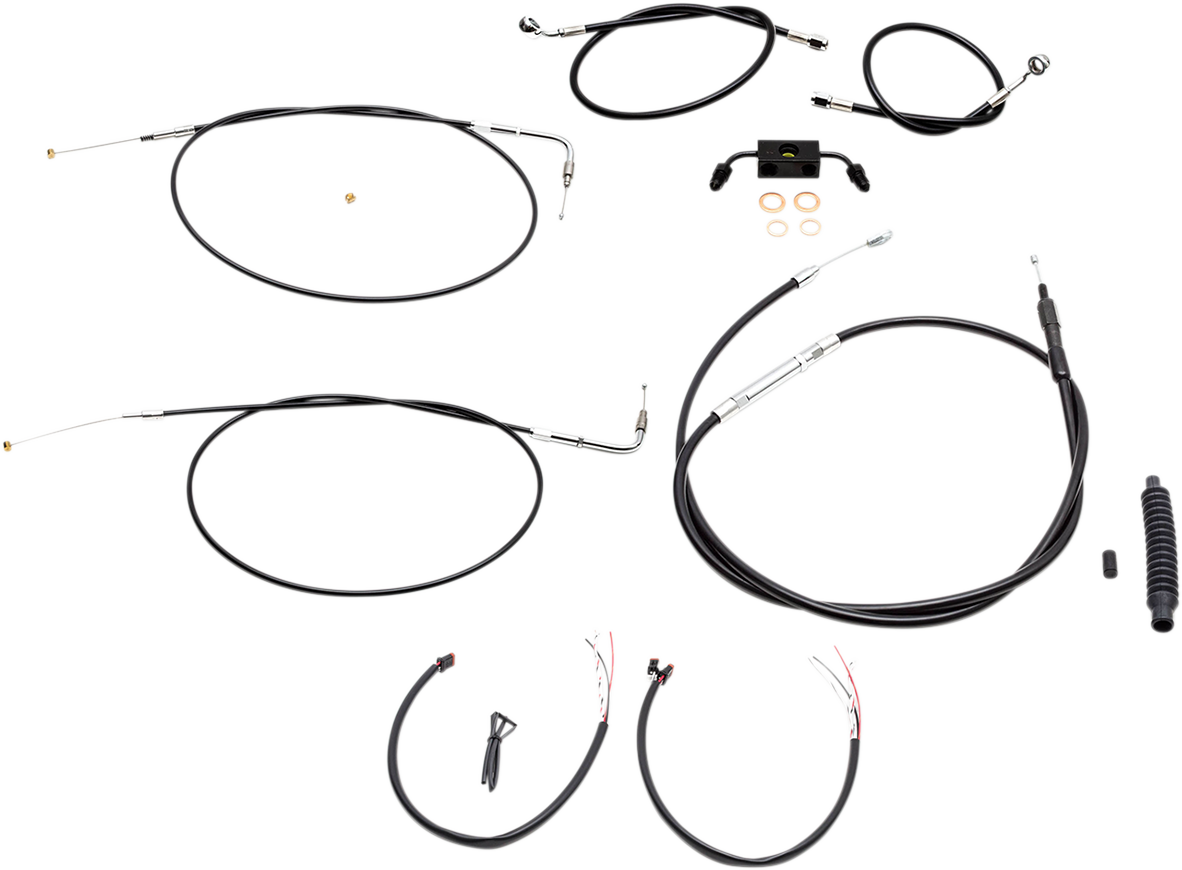 LA Choppers Cable Kit CB12-14ABS Fxdf